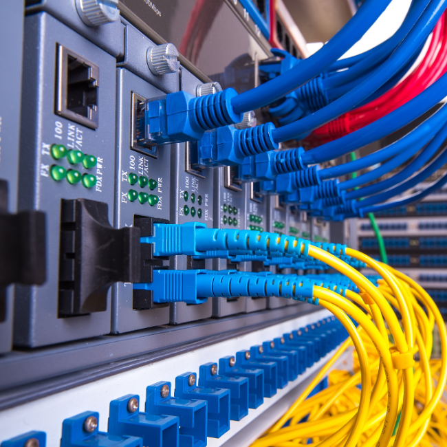 Databekabeling aanleggen